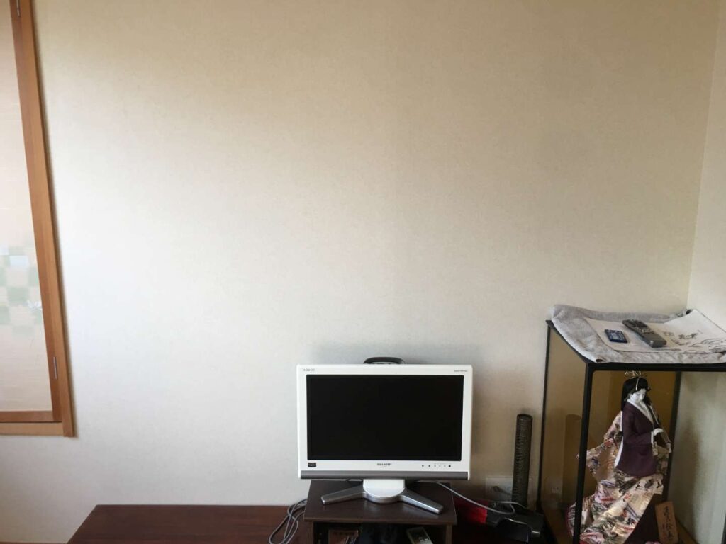 座間市 和室 違い棚 施工前