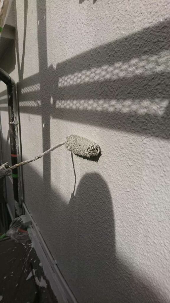 外壁塗装 上塗り